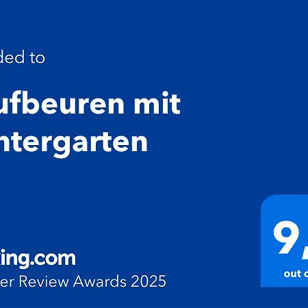 Mit Wintergarten Apartment